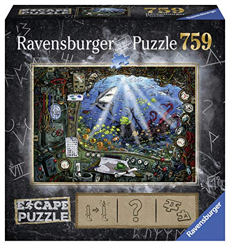 Ravensburger 19959 - Escape 4 Submarine Puzzle 759pc Jigsaw Puzzle 27" x 20" von Ravensburger