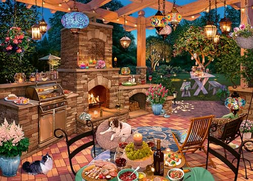 The Garden Kitchen 1000 PC Puzzle von Ravensburger