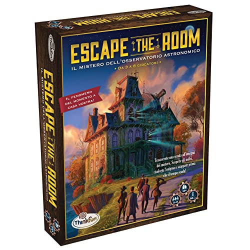 ThinkFun Escape The Room: Das Geheimnis der Observatorium, Brettspiel für Erwachsene, 3-8 Spieler, 10 Jahre alt von Ravensburger
