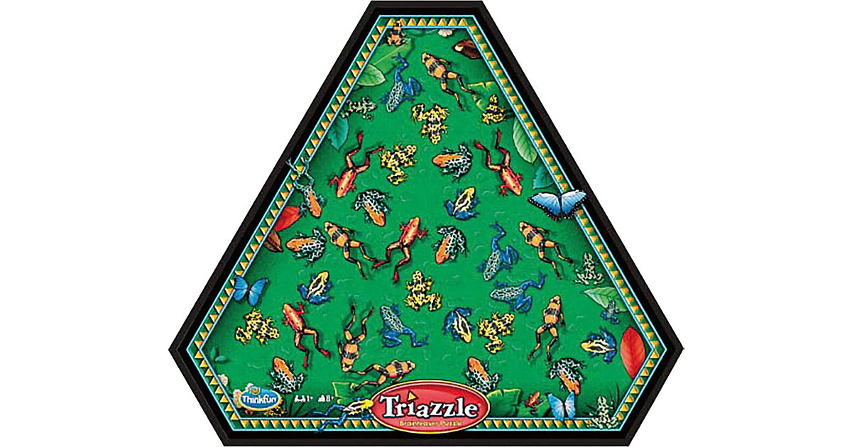 ThinkFun 76490 Triazzle Frösche, ein Logikpuzzle Kinder und Erwachsene ab 8 Jahren Kinder ThinkFun 76490 Triazzle Frösche, ein Logikpuzzle Kinder und Erwachsene ab 8 Jahren Kinder von Ravensburger
