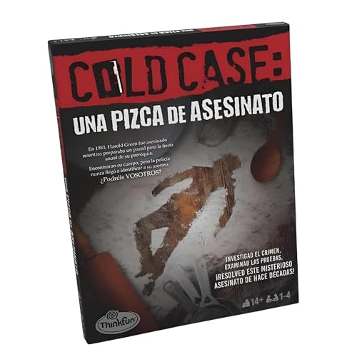 ThinkFun - Cold Case 1: Die Wahrheit Nicht stirbt, Logikspiel und Umfrage für Erwachsene, 1-4 Spieler, Alter 14 Jahre von Ravensburger