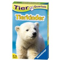 Tierquartett Tierkinder - Kartenspiel ab 4 Jahre von Ravensburger Verlag GmbH