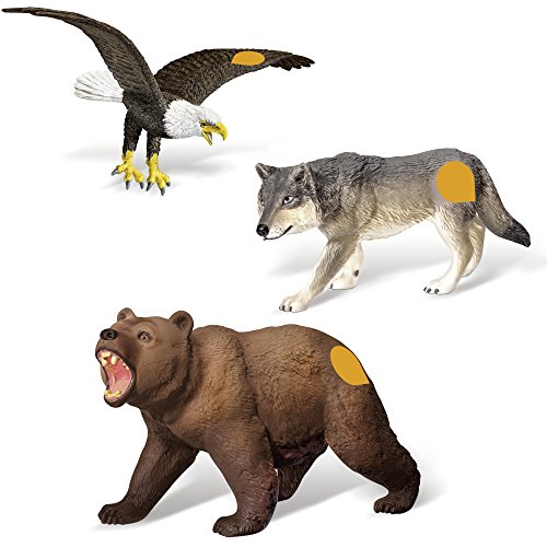 Tiptoi Tiere Nordamerika Weißkopfseeadler Wolf und Grizzlybär von Ravensburger