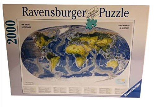 Weltkarte Meeresboden, 2000 Teile Puzzle von Ravensburger