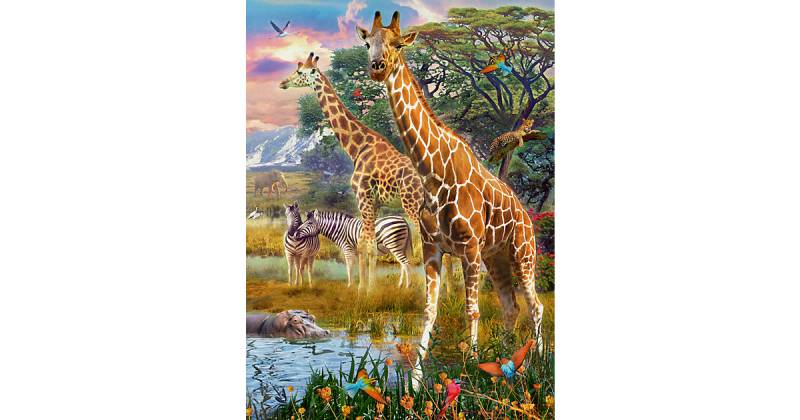 XXL-Puzzle Bunte Savanne, 150 Teile von Ravensburger