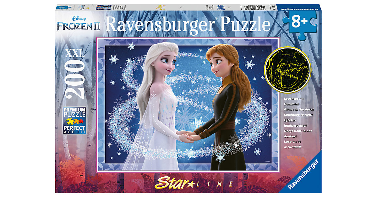 XXL-Puzzle Disney Die Eiskönigin Bezaubernde Schwestern, 200 Teile XXL-Puzzle Disney Die Eiskönigin Bezaubernde Schwestern, 200 Teile von Ravensburger