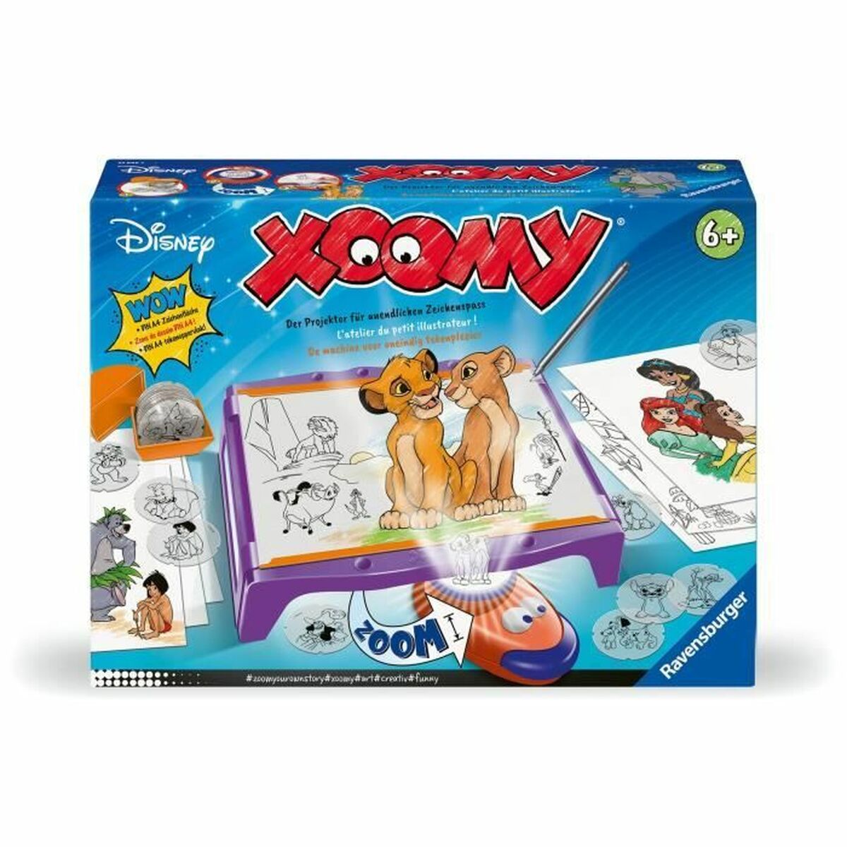 Zeichenset Ravensburger Xoomy Maxi Disney Bunt von Ravensburger