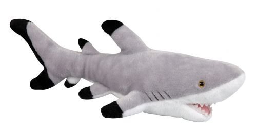 Plush GREAT WHITE SHARK Soft Toy - 42cm by Ravensden von Ravensden