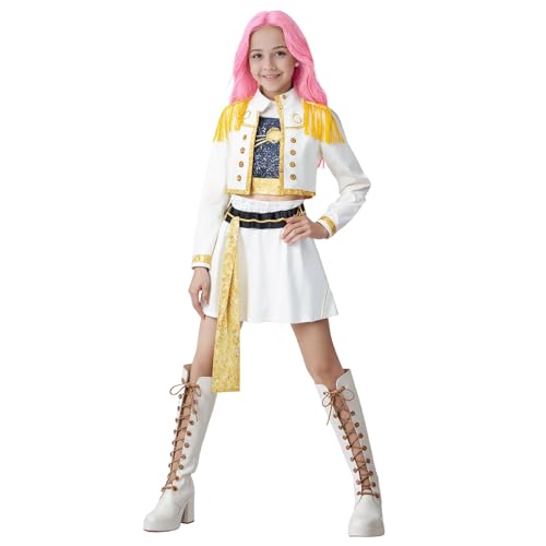 K-pop Rumi Cosplay Kostüm Kinder Party Kostüm Kinder, Karneval Halloween Kostüm Mädchen, Geburtstag Kostüm (Style F, 160) von Raveparty