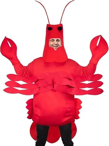 Raveparty Banane Kostüm Erwachsene, Banane Outfit Anzug Lustige Verkleidung Erwachsene Lustige Kostüme für Karneval Maskerade Halloween Cosplay Party (Erwachsene) von Raveparty