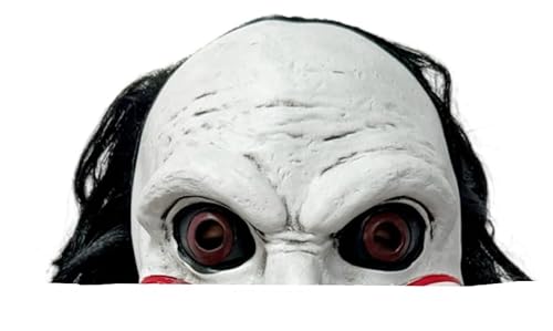 Raveparty Clown Maske Joker Maske Horror Gruselige Gruselige Halloween Maske für Erwachsene Halloween Party (Stil A) von Raveparty