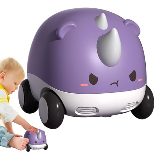 Autospielzeug mit Rücklauf, Auto mit Rückwärtsgang für Tiere, Spielzeug, Reibung, Rückwärtsziehen, Cartoon-Tier, Spielzeug für Trägheitsfahrzeuge für Klassenzimmer von Raxove
