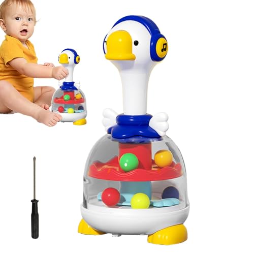 Beleuchteter Kugelpopper, interaktives Kugel-Popper-Spielzeug, Musikspielzeug, Spinner für und Mädchen, interaktives Design des Spinner-Spielzeugs von Raxove