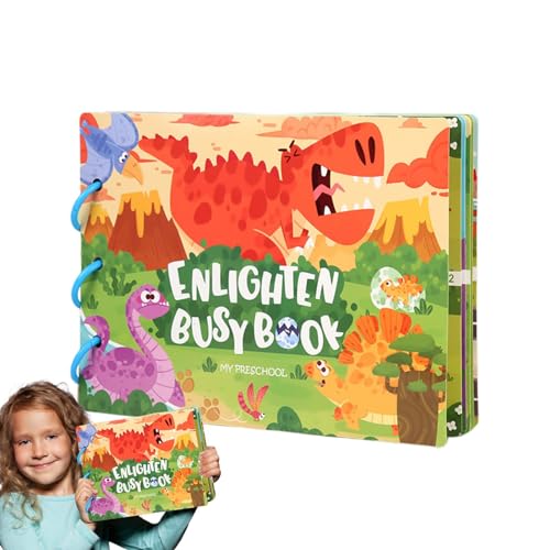 Beschäftigtes Buch für Kinder, Besetztes Buch, Veröffentlichungsbuch über magisches Wissen, unzerbrechlich, unzerbrechliches Veröffentlichungsbuch für magisches Wissen zum Entwickeln von Raxove