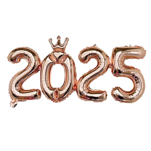 Luftballons Mit Zahlen Für Die Neujahrsdekoration 2025 | Dekorative Luftballons Für Das Neue Jahr 2025 - 45x93 Cm, Kreative Folienballons 2025 P Luftballons Mit Zahlen Für Die Neujahrsdekoration 2025 | Dekorative Luftballons Für Das Neue Jahr 2025 - 45x93 Cm, Kreative Folienballons 2025 P von Raxove