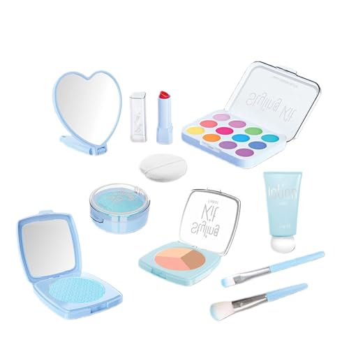 Make-up-Set für Kinder für Mädchen – Fingi Kosmetik-Set für Mädchen | Niedliches Make-up-Anfänger-Spielzeug-Set, sichere gefälschte Kosmetik für Mädchen, Spielzeug-Set von Tr Make-up-Set für Kinder für Mädchen – Fingi Kosmetik-Set für Mädchen | Niedliches Make-up-Anfänger-Spielzeug-Set, sichere gefälschte Kosmetik für Mädchen, Spielzeug-Set von Tr von Raxove