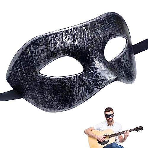 Maske für Kostüm, Gesicht, Maske, wiederverwendbar, venezianischer Karneval, Halloween, Gesichtsbedeckung für Cosplay von Raxove