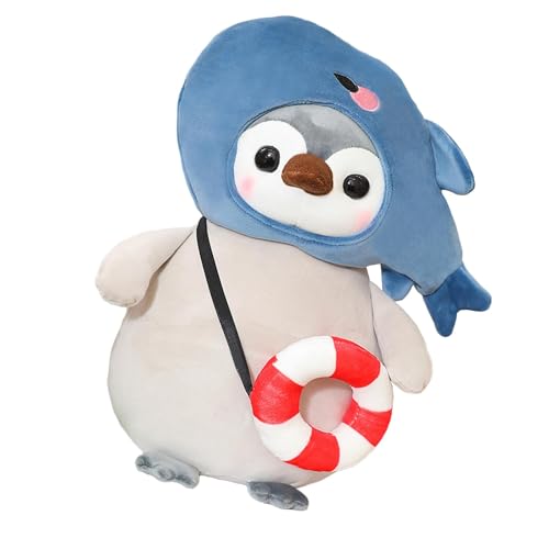 Pinguin-Plüschtier, Pinguin-Plüschtier, weiche Plüschtiere, gefüllt, 22,9 cm, für Erwachsene, und Mädchen von Raxove
