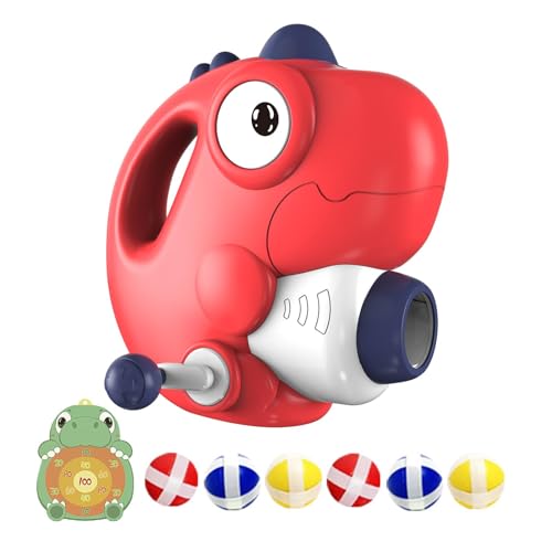 Dinosaurier-Shooter-Spiel, Dinosaurier-Zielspielzeug | Shooter-Spiel | Flexibles Hand-Auge-Koordinationsspielzeug, einzigartiges Dinosaurier-Wurfspielzeug, von Raxove
