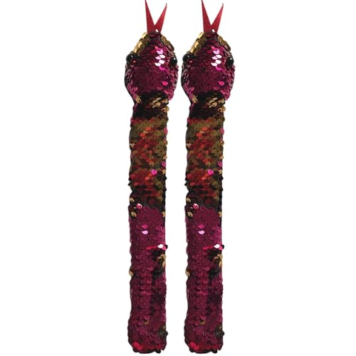 Raxove Halloween-Schlag-Armbänder, Schlangenarmband, Tier-Schlagarmbänder - Slap Armband mit Schlangen- und Pailletten-Armbändern, Manschette zum Streicheln des Handgelenkbandes mit von Raxove
