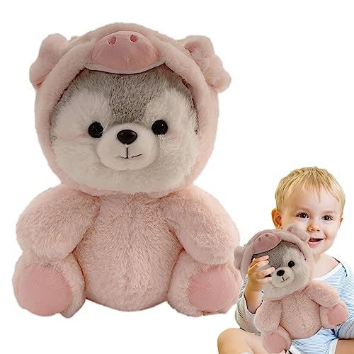 Raxove Husky Gefüllt | Cute Creative Pet Verwandelt Koala Dinosaur Plüsch - Cuddly Stuffed Husky Dog Plush, Husky Stuffed Dog Plüsch für Sofa Schlafzimmer Car Decor Raxove Husky Gefüllt | Cute Creative Pet Verwandelt Koala Dinosaur Plüsch - Cuddly Stuffed Husky Dog Plush, Husky Stuffed Dog Plüsch für Sofa Schlafzimmer Car Decor von Raxove