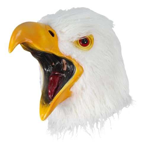 Raxove Rollenspiel-Maske, Maske "Weißer Adler für Halloween,Maskerade Maske,Weißer Adler - Kreative Gesichtsmaske für Rollenspiele für Halloween, Karneval, Maskerade von Raxove