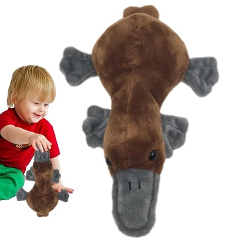Raxove Schnabeltier-Plüschtier, Schnabeltier-Plüschtier, niedliches Wildschnabeltier-Plüschtier, niedliches Plüschtier, 20,3 cm (8 Zoll), niedliches Spielzeug von Raxove