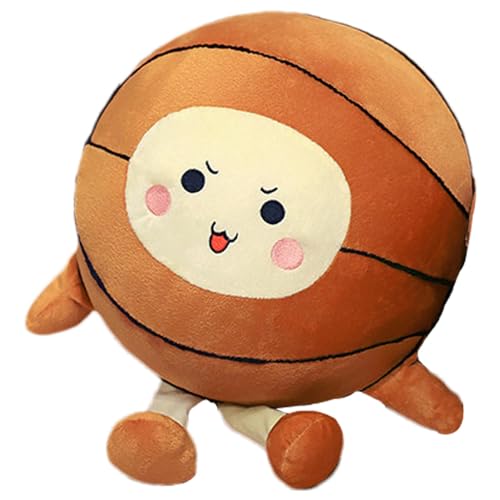 Raxove Sportkissen – Süßes Basketball-Stoffkissen | Basketball-Plüschtier, 25 cm Basketball-weiches Tierspielzeug, Gefülltes Basketball-Plüschtier-Puppenspielzeug Für Nachttisch, Sofa, Auto- Raxove Sportkissen – Süßes Basketball-Stoffkissen | Basketball-Plüschtier, 25 cm Basketball-weiches Tierspielzeug, Gefülltes Basketball-Plüschtier-Puppenspielzeug Für Nachttisch, Sofa, Auto- von Raxove