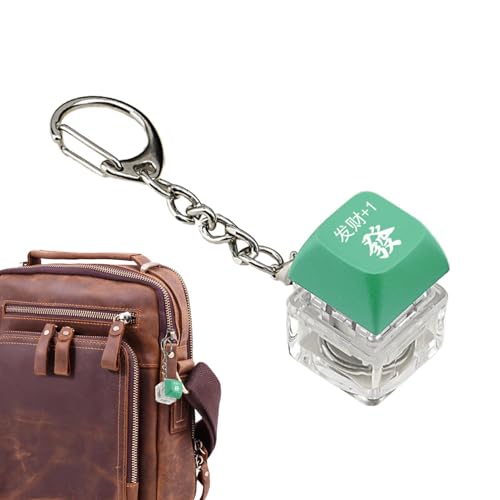 Tastatur-Fidget-Schlüsselanhänger – Key Clicker Fidget Mit Licht | Tastatur-Zappelspielzeug, Neuartiges Spielzeug Für Kinder Und Erwachsene, Zum Aufhängen An Handyhüllen, Taschen, Schlüsseln, Mit Chin Tastatur-Fidget-Schlüsselanhänger – Key Clicker Fidget Mit Licht | Tastatur-Zappelspielzeug, Neuartiges Spielzeug Für Kinder Und Erwachsene, Zum Aufhängen An Handyhüllen, Taschen, Schlüsseln, Mit Chin von Raxove