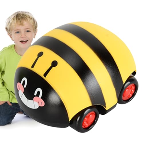 Tierautos zum Zurückziehen, Autos zum Zurückziehen - Spielset mit reibungsgetriebenen Fahrzeugen für Kinder | Zeichenrennfahrzeug-Set von Raxove