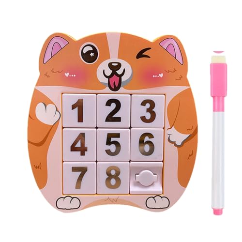 Zahlenpuzzle – Digitales Zahlenpuzzle – Digitales Zahlen-Puzzlespiel – Tischspiel für Mathematik | Digitales Vorschulbrett für Vorschule, Zahlenpuzzle von Raxove