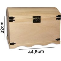 Große Holztruhe +Beschläge 44×28cm Große Holztruhe +Beschläge 44×28cm von Rayher Hobby GmbH