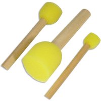 Schwammstempel in drei Größen, 3er Set, 1, 2, und 3cm für Kinderschminke Schwammstempel in drei Größen, 3er Set, 1, 2, und 3cm für Kinderschminke von Rayher Hobby GmbH