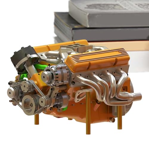 Raypontia Modellmotor - Metall V8 Motor Deko - Originelles Spielzeug Lernspielzeug Geschenkideen Für Söhne Teens Männer Familie Freunde Jugendliche Mädchen Und Töchter Raypontia Modellmotor - Metall V8 Motor Deko - Originelles Spielzeug Lernspielzeug Geschenkideen Für Söhne Teens Männer Familie Freunde Jugendliche Mädchen Und Töchter von Raypontia