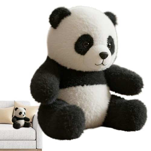 Raypontia Plüschpanda Stofftier - Realistisches Plüschtier Pandas für die Tischdekoration | Niedliches Kuscheltier, Emotionaler Tröster Für Schlafzimmer Wohnzimmer Kinderzimmer Raypontia Plüschpanda Stofftier - Realistisches Plüschtier Pandas für die Tischdekoration | Niedliches Kuscheltier, Emotionaler Tröster Für Schlafzimmer Wohnzimmer Kinderzimmer von Raypontia