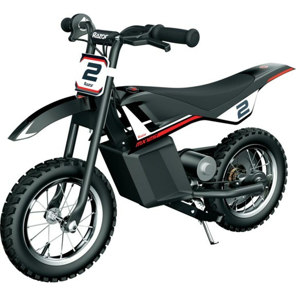 Kinder-Elektro-Roller Razor MX125 Weiß Chrom von Razor