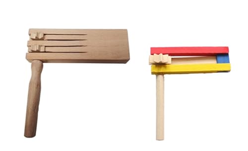 2 Stück Ratsche Ostern, Holzratsche, Klapper Ostern, Musikinstrumente für Kinder, Perfekt für Gaming-Partys, Sportveranstaltungen, Festivals und Feiern 2 Stück Ratsche Ostern, Holzratsche, Klapper Ostern, Musikinstrumente für Kinder, Perfekt für Gaming-Partys, Sportveranstaltungen, Festivals und Feiern von Rbleote
