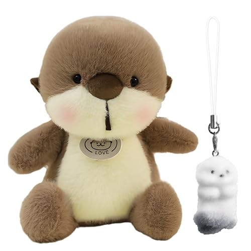 Rbleote Otter Kuscheltier, Süß Kuscheltier Otter Plüschtier, Weich Seeotter Kissen Puppe, Geburtstagsgeschenk für Jungen, zum Umarmen und Spielen Geeignet, zum Füllen, 8 Zoll Rbleote Otter Kuscheltier, Süß Kuscheltier Otter Plüschtier, Weich Seeotter Kissen Puppe, Geburtstagsgeschenk für Jungen, zum Umarmen und Spielen Geeignet, zum Füllen, 8 Zoll von Rbleote