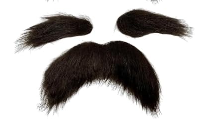 Schnurrbart Zum Ankleben 2 Satz Interessant Bart Zum Ankleben Schnurrbart Selbstklebend Klebebart Klebe Schnurrbart Kommt mit 1 Augenbrauenkamm Passend für Karneval Geburtstag Und Party Usw Schnurrbart Zum Ankleben 2 Satz Interessant Bart Zum Ankleben Schnurrbart Selbstklebend Klebebart Klebe Schnurrbart Kommt mit 1 Augenbrauenkamm Passend für Karneval Geburtstag Und Party Usw von Rbleote