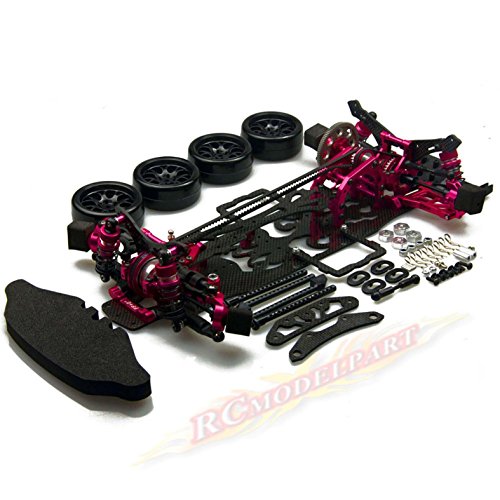 Rcmodelpart 1/10 Legierung & Carbon RWD Drift Racing Car Rahmen Karosserie Kit für Sakura D4 Rcmodelpart 1/10 Legierung & Carbon RWD Drift Racing Car Rahmen Karosserie Kit für Sakura D4 von Rcmodelpart
