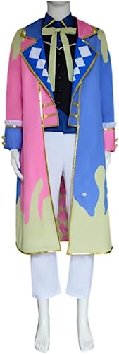 Rcrllya Anime Projekt Sekai Bunte Bühne Cosplay Kostüm Kamish Iro Rui Perücke Uniform Kleid Outfit Carnaval Party Halloween Anzug (Kamish Iro Rui,S) von Rcrllya