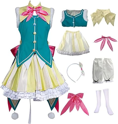 Rcrllya Anime Projekt Sekai bunte Bühne Kusanagi Nene Cosplay Kostüm Anzug Halloween Outfit (Kusanagi Nene,L) von Rcrllya