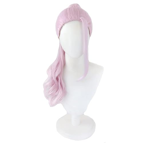 Rcrllya Sanzu Haruchiyo Cosplay Perücke Anime Tokyo Revengers Sanzu Haruchiyo Rosa Mit 60cm Pferdeschwanz Perücke Haruchiyo Akashi Cosplay Haar von Rcrllya