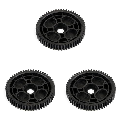 Rdjumpdjo 3X Hauptzahnrad mit 57 ZäHnen, Hauptzahnrad, Passend für 1/5 ROVAN KM Baja 5B RC Car Parts-66062 Rdjumpdjo 3X Hauptzahnrad mit 57 ZäHnen, Hauptzahnrad, Passend für 1/5 ROVAN KM Baja 5B RC Car Parts-66062 von Rdjumpdjo