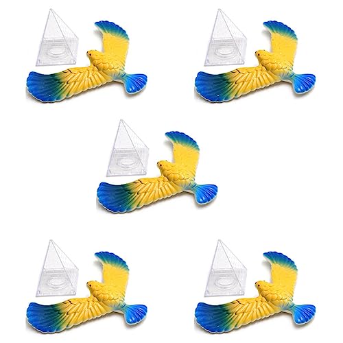 Rdjumpdjo 5X Magischer Ausgleichender Wissenschaft Schreibtisch Spielzeug Ausgleichender Eagle Neuheit Spaß Kinder Lernen Geschenk Kind Pädagogisches Spielzeug Mit, Zufällige Farbe von Rdjumpdjo