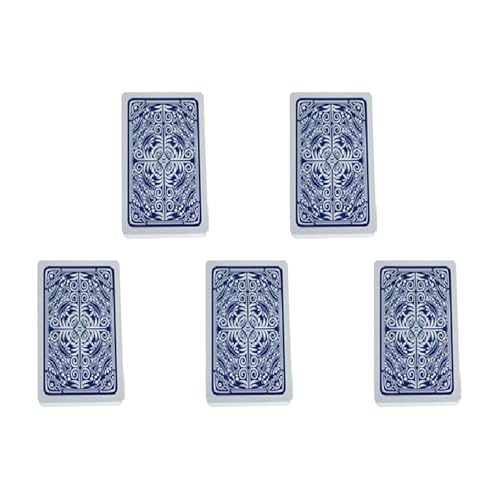 Rdjumpdjo 5X Poker Karten Wasserdicht Hold'em Spiel Karten Black Jack Plastik Spiel Karte Poker Spiel Brett Spiel Karte Blau Rdjumpdjo 5X Poker Karten Wasserdicht Hold'em Spiel Karten Black Jack Plastik Spiel Karte Poker Spiel Brett Spiel Karte Blau von Rdjumpdjo