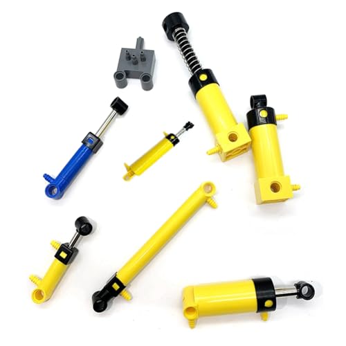 Rdjumpdjo 8-Teiliges Baustein-Set für Pneumatische Teile, Luftpumpenzylinder, Pneumatischer Kolben, Schubstange, Schalter, Schlaucharmaturen Rdjumpdjo 8-Teiliges Baustein-Set für Pneumatische Teile, Luftpumpenzylinder, Pneumatischer Kolben, Schubstange, Schalter, Schlaucharmaturen von Rdjumpdjo