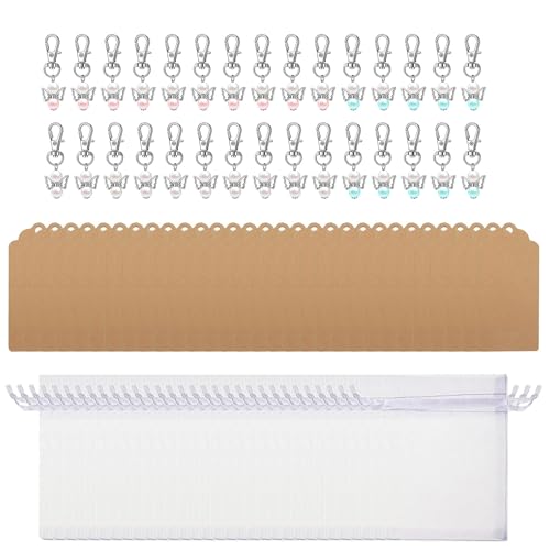 Rdxanc 30 Stück/Set Segensperlenanhänger, Mehrzweck-Schlüsselanhänger, Glück, Gast, Hochzeit, Mädchen, Segensperle, mit Verpackungsbeutel von Rdxanc