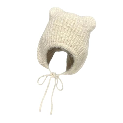 Rdxanc Bärenohren-Form, Hut, Bühnenauftritte, weiche Schwester, Lolitas, Hut, Pferdeschwanz, Hut für Damen und Mädchen, warm Rdxanc Bärenohren-Form, Hut, Bühnenauftritte, weiche Schwester, Lolitas, Hut, Pferdeschwanz, Hut für Damen und Mädchen, warm von Rdxanc