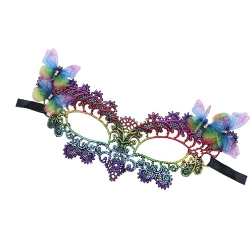 Rdxanc Damen-Maskeraden mit Strasssteinen, Ball, Abschlussball, Venezianerparty, halbes Gesicht, Spitze, Augenmaske Rdxanc Damen-Maskeraden mit Strasssteinen, Ball, Abschlussball, Venezianerparty, halbes Gesicht, Spitze, Augenmaske von Rdxanc